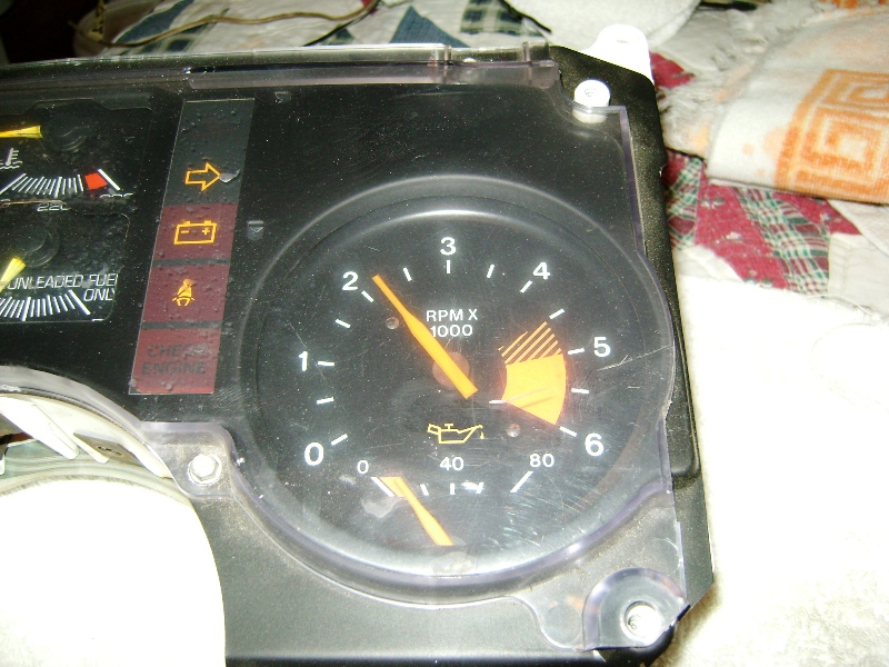 V6 Tach with Integrated Oil Pressure Gauge Pennock's Fiero Forum