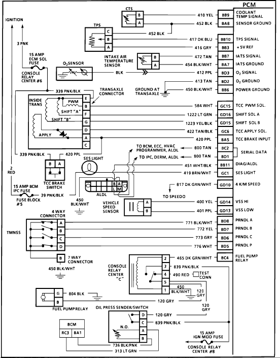 fuel pump wireing for a 4.9 - Pennock's Fiero Forum