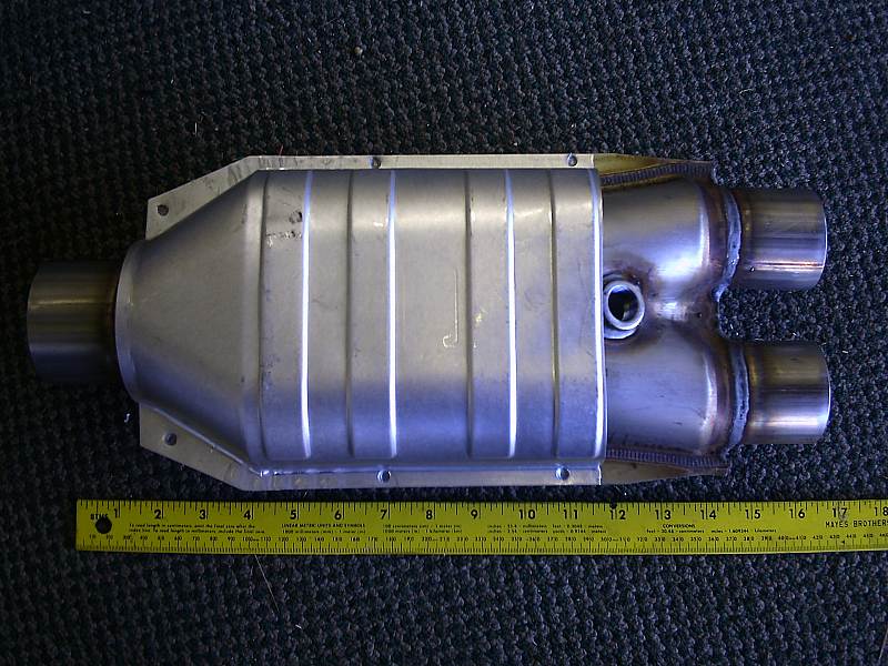 Can a catalytic converter be installed backwards? Pennock's Fiero Forum