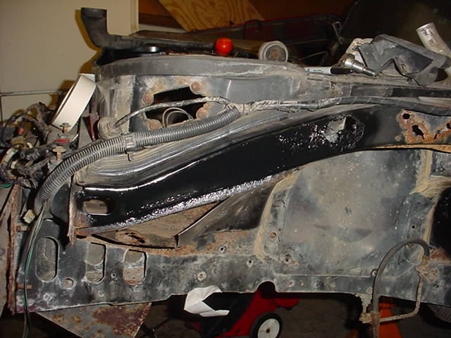 Started My Rust Repair Today 56k Warning Pennock S Fiero Forum
