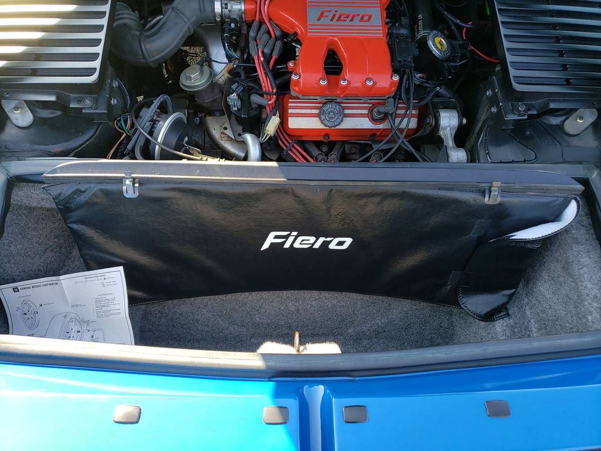 Blue 1987 PONTIAC FIERO GT COUPE 2DR 2289 miles!! Pennock's Fiero Forum